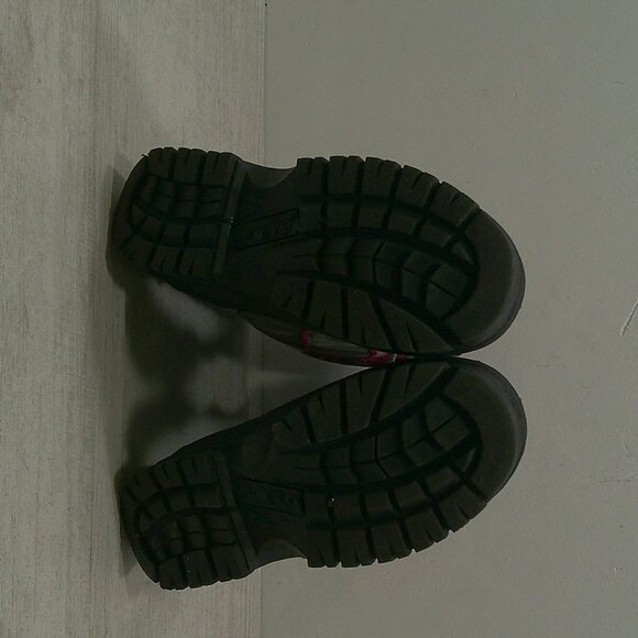 Sporto Purple Pink Plaid Frost G Snow Winter Duck Boots w/ Inserts Size 11 - Picture 12 of 12